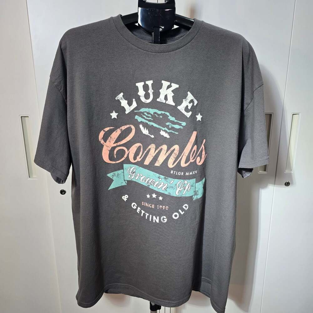 Luke Combs Growin' Up & Getting Old Graphic T-Shirt